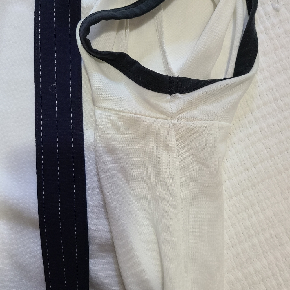 Forever 21 flared suspender skirt and shirt - Picture 2 of 3